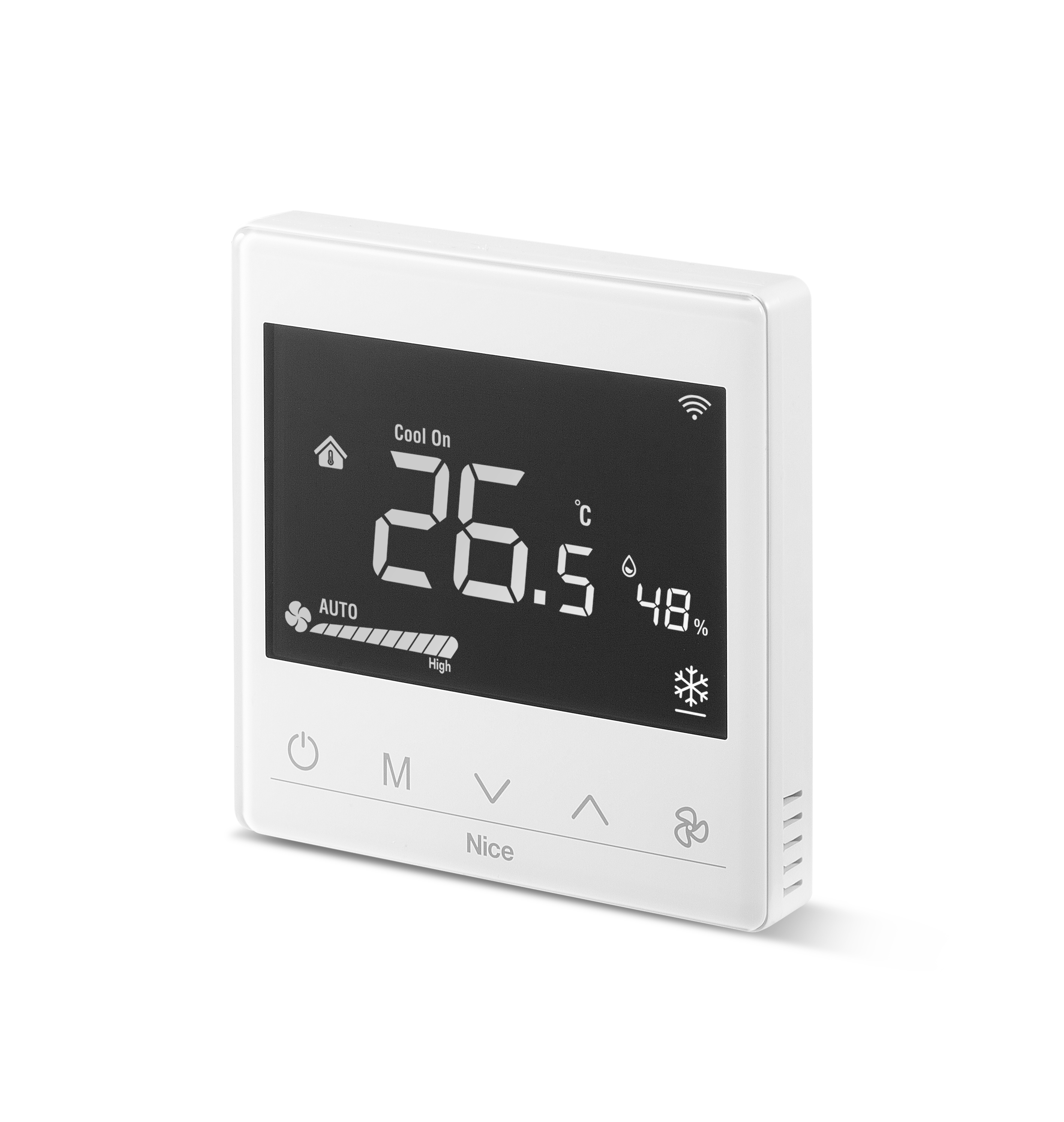 Nice Fan2-Control Thermostat für Fan Coil Anlagen mit 2 Leitern